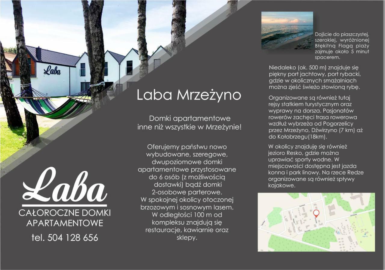 Apartmán Laba Mrzeżyno Exteriér fotografie